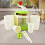 Multi-Function Spiral Potato Twister & Snack Maker Machine ?Manual Spiral Cutter for Potatoes, Veggies & Snacks | 1 Set - Image 4