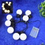 Battery-Powered LED String Lights Warm, Energy-Efficient Glow - Image 3