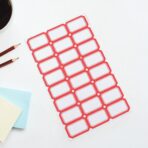 Multipurpose Writable Blank Label Sticker Sheets (1 Sheet) ?DIY Organizing Labels - Image 2