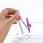 3-in-1 Geometry Compass Set for Children ?Beginner-Friendly School Drawing Tools