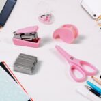 Mini Office Stationery Set ?4 Pcs Desk Essentials Kit for Home, Office & School - Image 2