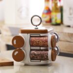 Storewell Plastic Spice Rack - Set of 8 - Image 3
