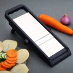 Premium Multipurpose Potato / Onion Slicer and Grater, Potato Slicer for Chips, Vegetable Slicer Machine, Chips Cutter, Potato Slicer for Chips, Onion Slicer (Adjustable Slicer) - Image 3