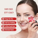 Face Ice Roller Massager for Swelling Puffiness Reduction (Black) - Image 3