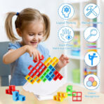 Tower Stacking Game for children and Adults Educational Balance Game - Image 3