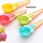 Ice Cream Spoons Set (2 pcs) ? Plastic Watermelon Scoopers with Trigger for Ice Cream, Fruit, and Cupcakes, Kitchen Tools - Image 5