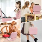 Premium LED Light Makeup Organizer Box - Image 3