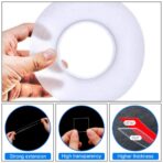 Washable Traceless Double-Sided Grip Tape (Meter Size) | Reusable, Strong Adhesive Mounting Tape for Home, Office, & DIY Projects - Image 2