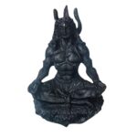 Shiva Dashboard Idol for Car | Mahadev Murti for Car Dashboard | Mini Lord Shiva Statue | Spiritual Decorative Idol for Home, Office & Vehicle | Premium Finish Religious Gift Item