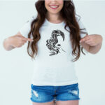 Designer Printed T-Shirt :: Design type - Strong Women - Cloth type : Cotton