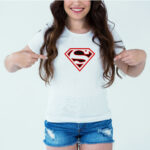 Designer Printed T-Shirt :: Design type - Superman - Cloth type : DOT-KNIT