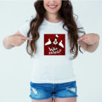 Designer Printed T-Shirt :: Design type - Who Cares - Cloth type : Polyester