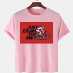 Pink Unisex Cotton Premium Quality Designer Printed T-Shirt