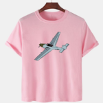 Pink Unisex Cotton Premium Quality Designer Printed T-Shirt