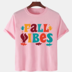 Pink Unisex Cotton Premium Quality Designer Printed T-Shirt